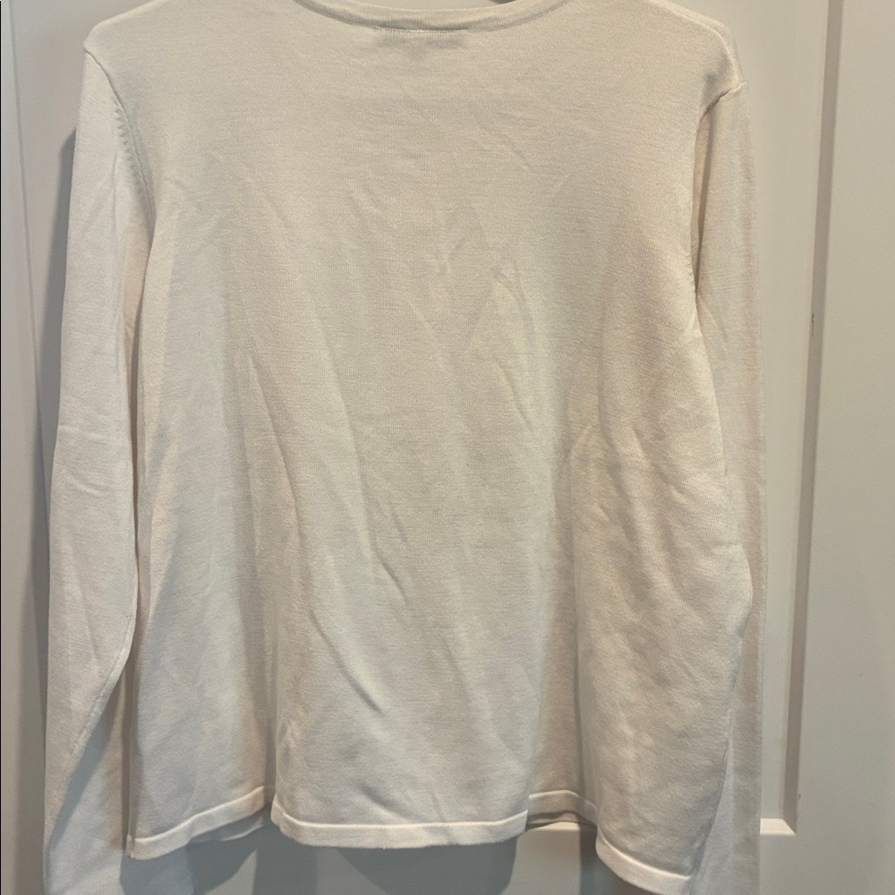 Cleo NWT White Knit Cardigan - Picture 5 of 5